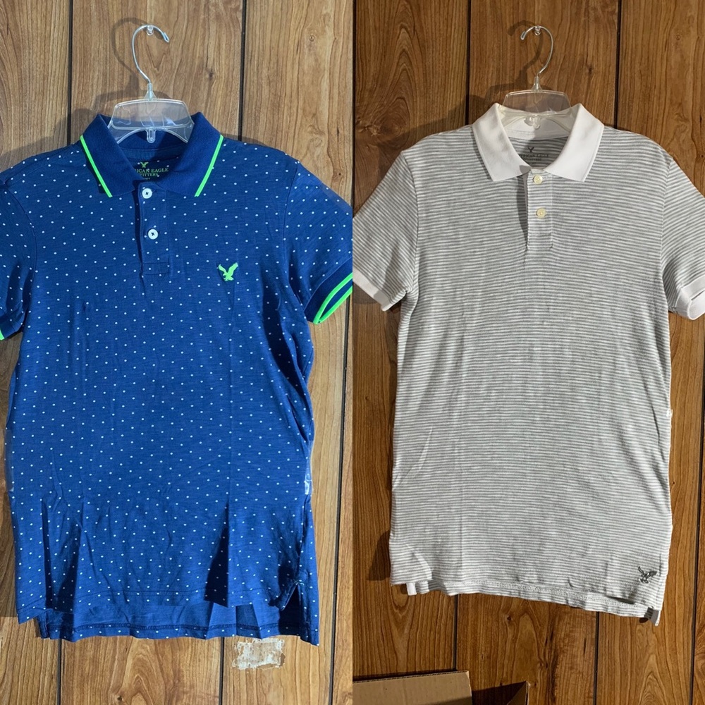 American Eagle polos 9/10 condition XS Men’s